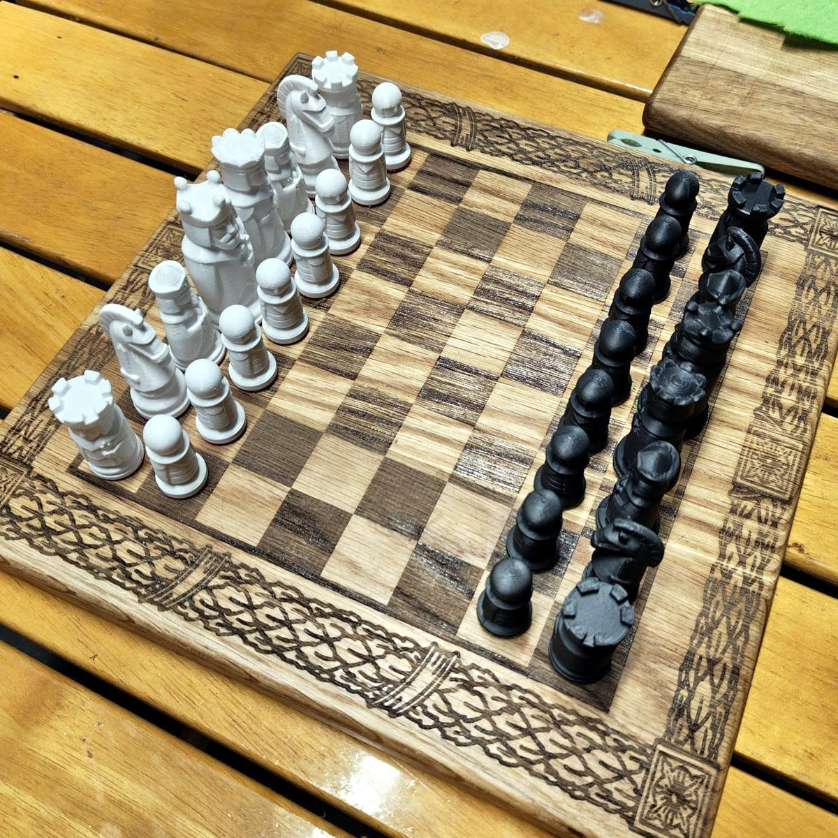 Viking Chess Set — Classic Pieces
